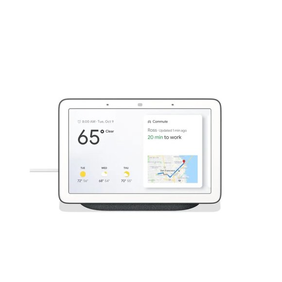 💥🇺🇸 Google Nest Hub (GA00516-US) Smart Display with Google Assistant - Chalk - Picture 2 of 16